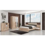 Set mobila dormitor Effect sonoma 1 1