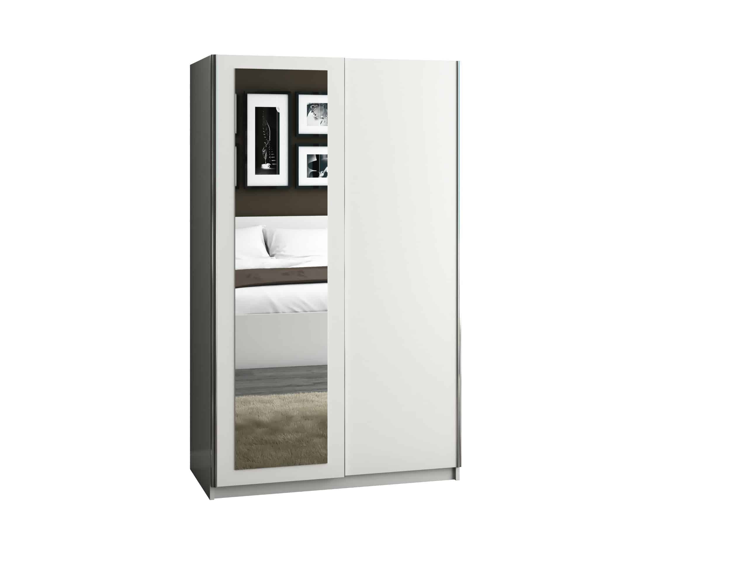 Dressing Isa, alb, 120x200x55 cm, 3 | CB Furniture