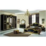 Dormitor Barocco Negru Auriu 1 1