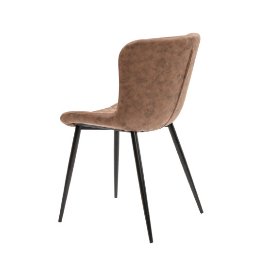 Scaun dining S-154, Cappuccino, 48x84x40 cm - imagine 4