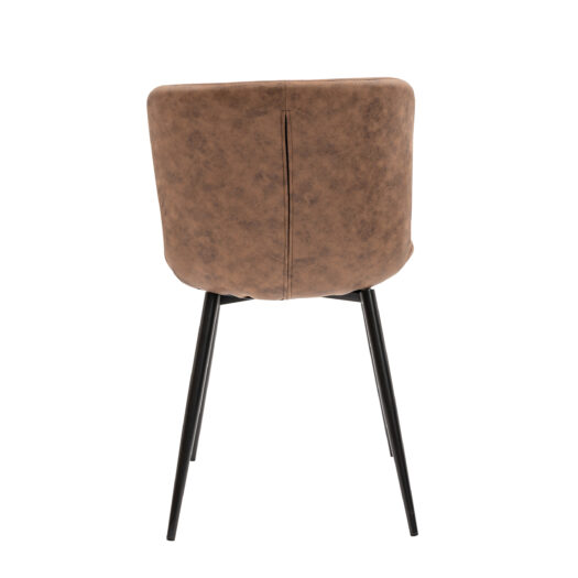 Scaun dining S-154, Cappuccino, 48x84x40 cm - imagine 5