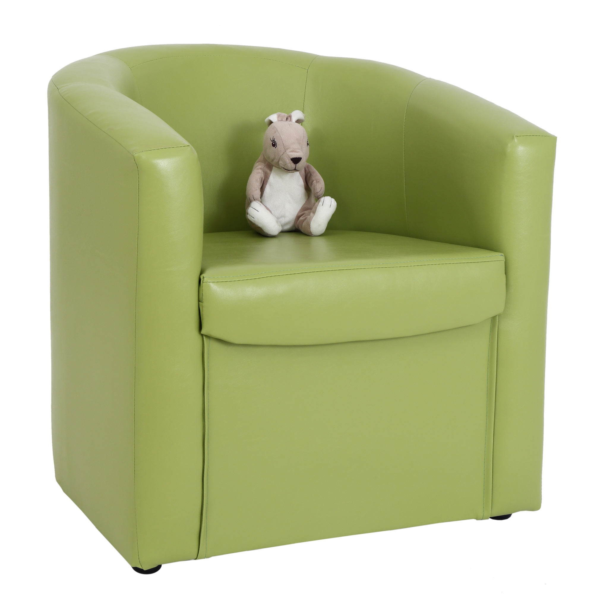 Fotoliu Olga, verde, ecologica, 68x68x68 cm | CB Furniture