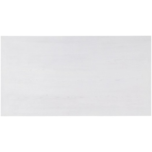 Masa extensibila 140x180 cm MB-13 Venus2S B, alba, lemn masiv de fag si PAL - imagine 2