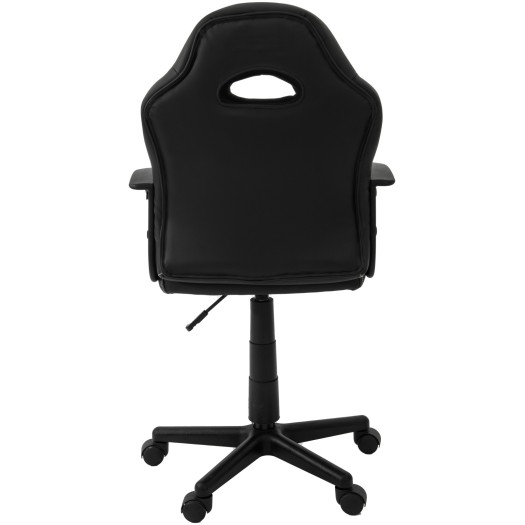 Scaun birou S-182, negru/rosu - imagine 2