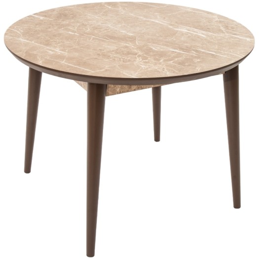 Masa living T210, crem, MDF, 104x104x75 - imagine 4